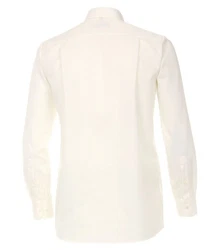 CASAMODA Langarmhemd Comfort Fit Weiß/Creme/Khaki/Beige
