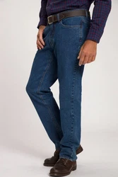 JP1880 Cargohose Jeans 5-Pocket Regular Fit Dunkelblau/Hellblau/Blau