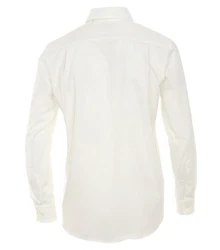 CASAMODA Businesshemd Herren Hemd extra langer Arm Langarm Hemd uni regular fit creme (HL23)