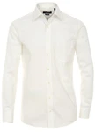 CASAMODA Businesshemd Herren Hemd extra langer Arm Langarm Hemd uni regular fit creme (HL23)