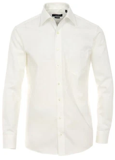 CASAMODA Businesshemd Herren Hemd extra langer Arm Langarm Hemd uni regular fit