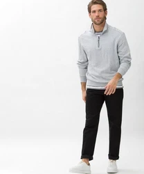 Brax 5-Pocket Hose Style CADIZ Braun/Schwarz/Dunkelblau