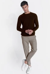 SteffenKlein Stoffhose Beige/Khaki/Braun