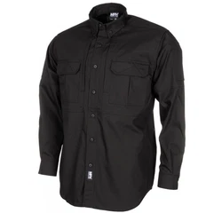 MFHHighDefence Outdoorhemd Hemd Attack langarm schwarz