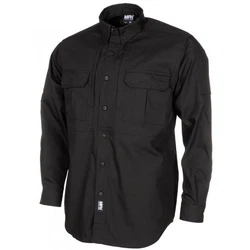 MFHHighDefence Outdoorhemd Hemd Attack langarm schwarz