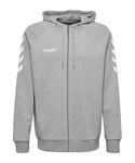 hummel Sweatjacke Cotton Kapuzenjacke (F8571) grau (F8571)