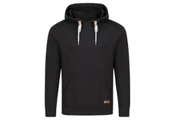 riverso Herren Kapuzenpullover RIVLuca Hoodie Sweatshirt Pullover Kapuze Kängurutaschen Regular Fit Schwarz/Dunkelgrau