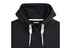 riverso Herren Kapuzenpullover RIVLuca Hoodie Sweatshirt Pullover Kapuze Kängurutaschen Regular Fit Schwarz/Dunkelgrau