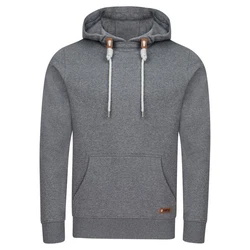 riverso Herren Kapuzenpullover RIVLuca Hoodie Sweatshirt Pullover Kapuze Kängurutaschen Regular Fit Dunkelgrau/Grau/Hellgrau