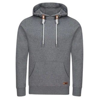 riverso Herren Kapuzenpullover RIVLuca Hoodie Sweatshirt Pullover Kapuze Kängurutaschen Regular Fit Dunkelgrau/Grau/Hellgrau