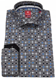 Langarmhemd Slim Fit stark tailliert Kentkragen