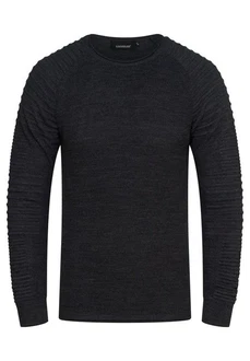 CARISMA Strickpullover CRHAMAR Dunkelgrau/Schwarz/Dunkelblau/Grau