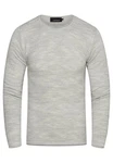 CARISMA Strickpullover CRHORTEN Grau/Hellgrau/Silber/Khaki