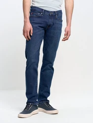 BIG STAR Slim-fit Jeans TOBIAS Dunkelblau/Blau/Lila