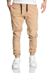 REPUBLIX Chinohose RICK Herren Basic Jogger Hose Khaki/Braun/Beige