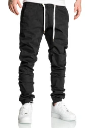 REPUBLIX Chinohose RICK Herren Basic Jogger Hose Schwarz