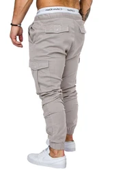 REPUBLIX Herren Basic Kapuzenpullover Sweatjacke Pullover Hoodie Sweatshirt (R-0049) Khaki