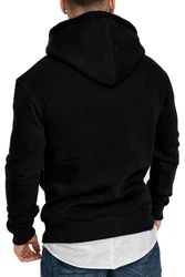REPUBLIX Sweatshirt GRIFFIN Herren Basic Hoodie Schwarz