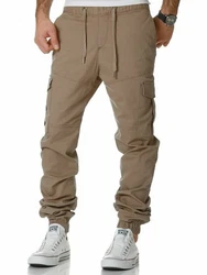 REPUBLIX Cargohose JIM Herren Jogger Chino Hose Jeans Khaki/Braun/Beige