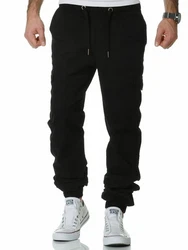 REPUBLIX Cargohose JIM Herren Jogger Chino Hose Jeans Schwarz