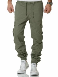 REPUBLIX Cargohose JIM Herren Jogger Chino Hose Jeans Khaki/Dunkelgrün/Braun