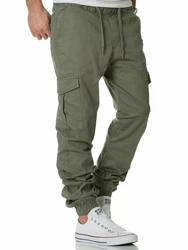 REPUBLIX Cargohose JIM Herren Jogger Chino Hose Jeans Khaki/Dunkelgrün/Braun