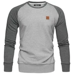 REPUBLIX Sweatshirt ADAM Herren Pullover Grau/Hellgrau/Dunkelgrau