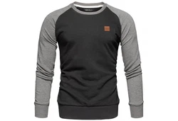 REPUBLIX Sweatshirt ADAM Herren Pullover Dunkelgrau/Grau