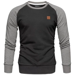 Sweatshirt ADAM Herren Pullover mit Rundhalsausschnitt & Raglan-rmeln