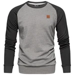 REPUBLIX Sweatshirt ADAM Herren Pullover Dunkelgrau/Hellgrau/Grau