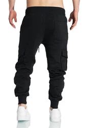REPUBLIX Cargohose JOHN Herren Sweatpants Jogginghose Trainingshose Schwarz/Dunkelblau/Blau/Khaki