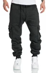 REPUBLIX Cargohose JOHN Herren Sweatpants Jogginghose Trainingshose Dunkelgrau/Grau/Khaki/Schwarz/Hellgrau
