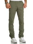 REPUBLIX Chinohose Regular Slim-Fit ANDREW (Jeans Hose) Khaki/Dunkelgrün/Grün