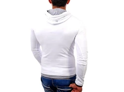 Reslad Sweatshirt RS-1003 Kapuzensweatshirt Weiß/Creme/Grau/Khaki/Dunkelblau