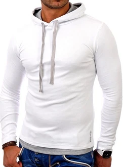 Reslad Sweatshirt RS-1003 Kapuzensweatshirt Weiß/Creme/Grau/Khaki/Dunkelblau