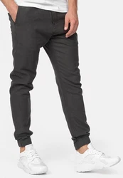 Indicode Leinenhose Blnda Dunkelgrau/Hellgrau/Khaki/Grau