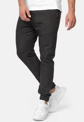 Indicode Leinenhose Blnda Dunkelgrau/Hellgrau/Khaki/Grau