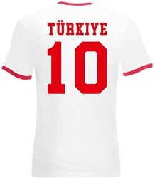 Youth Designz T-Shirt Fußball Trikot Look Lila/Rot/Dunkelrot
