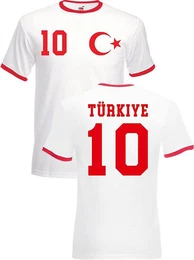 T-Shirt Trkei Herren T-Shirt im Fuball Trikot Look mit trendigem Motiv