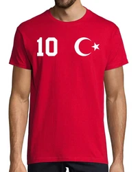 Youth Designz T-Shirt Fußball Trikot Look Lila/Rot
