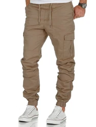 Amaci&Sons Herren Stretch Jogger Cargo Chino Jeans Hose 7006 SAN ANTONIO Khaki/Beige