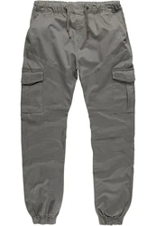 Amaci&Sons Herren Stretch Jogger Cargo Chino Jeans Hose 7006 SAN ANTONIO Khaki/Dunkelgrün/Hellgrau