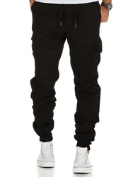 Amaci&Sons Herren Stretch Jogger Cargo Chino Jeans Hose 7006 SAN ANTONIO Khaki/Schwarz/Dunkelblau/Dunkelgrün