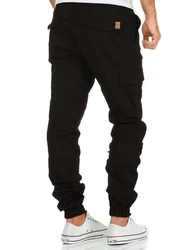 Amaci&Sons Herren Stretch Jogger Cargo Chino Jeans Hose 7006 SAN ANTONIO Khaki/Schwarz/Dunkelblau/Dunkelgrün