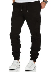 Amaci&Sons Herren Stretch Jogger Cargo Chino Jeans Hose 7006 SAN ANTONIO Khaki/Schwarz/Dunkelblau/Dunkelgrün