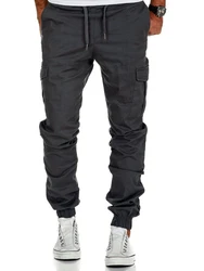 Amaci&Sons Herren Stretch Jogger Cargo Chino Jeans Hose 7006 SAN ANTONIO Khaki/Grau