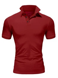 Poloshirt MAINE Basic Kurzarm Poloshirt