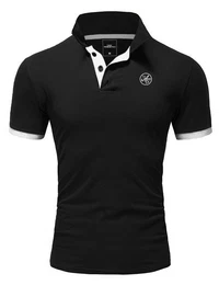 Poloshirt MEMPHIS Basic Kontrast Polo Shirt