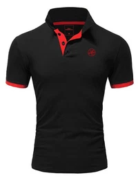 Poloshirt MEMPHIS Basic Kontrast Polo Shirt