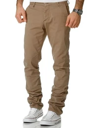 Chinohose WASHINGTON Slim Fit Chino mit Stretch Herren Regular Slim Stretch Chino Hose Fit